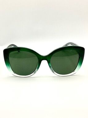 Rachel Zoe Clementine Green Gradient Sunglasses - New